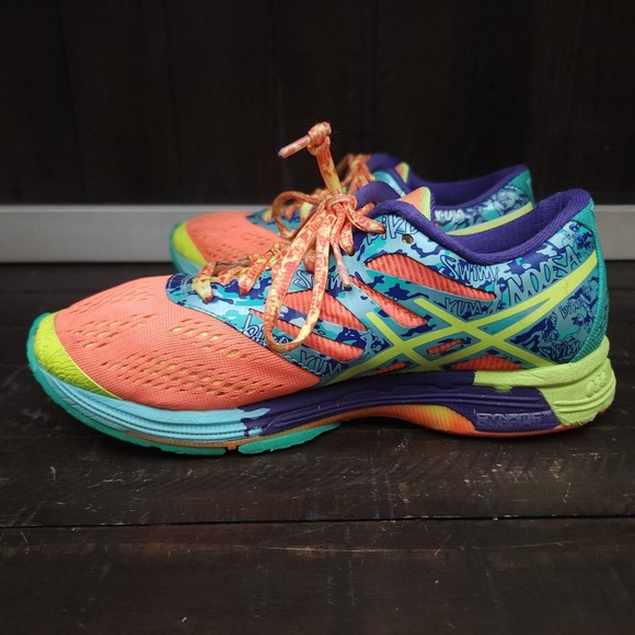 Asics  Gel Noosa Tri 10 Women Size 6.5 T580N Multicolor Running Shoes Sneakers - Picture 7 of 14